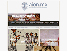 Tablet Screenshot of aion.mx